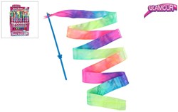 Rainbow dance ribbon toy 2 meters colorful for kids and adults