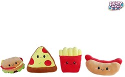 Fluffy Menu Fast Food Plush Toy Stuffed Animal Multicolor 16cm