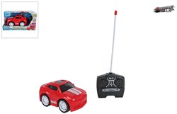 RC car Roadstar remote control toy car red 27MHz 13.5cm
