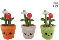 Plush strawberry plant cuddle toy 23cm - Take Me Home plant