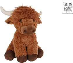 Van Manen plush yak cuddly toy 28cm - soft bison stuffed animal