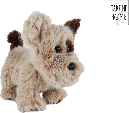Dog plush standing 22cm cuddly toy Take Me Home