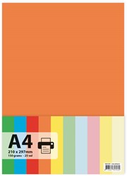 Cardboard A4 craft paper orange 150 gsm 25 sheets creative paper