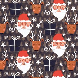 Cilgro Christmas wrapping paper Santa 150m x 50cm - gift wrap roll