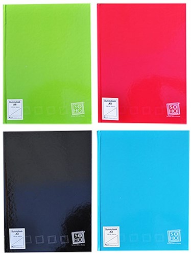 Soho dummy book A4 hardcover blank black - sketchbook 192 pages
