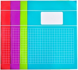 Soho notebooks A4 school supplies 10mm grid 5 pieces paper
