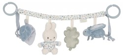 Nijntje stroller toy baby Lucky Leaves blue polyester activity chain