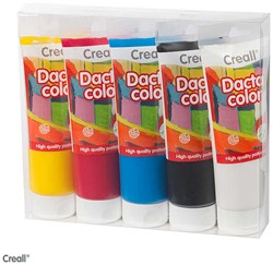 Creall Dactacolor Poster Paint Tube Assortment 5x250ml