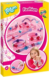 Totum fashion bracelet craft set - make foam jewelry with glitter