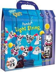Totum craft set light string panda - colorful DIY decoration