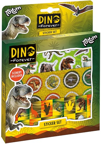 Dino sticker set 075047