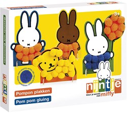 Miffy pompom stickers 17044