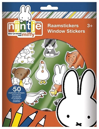 Miffy window stickers 17059