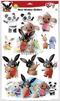 Bambolino Toys Bing window stickers maxi. 3+. 58x33x0.2 cm