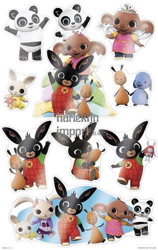 Bambolino Toys Bing window stickers maxi. 3+. 58x33x0.2 cm-2