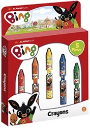 Totum Bing wax crayons creative toy drawing - 5 pieces