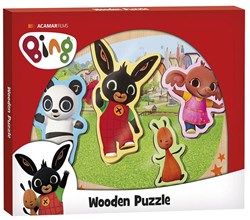 Bambolino Toys Bing wooden puzzle - educational toy for toddlers