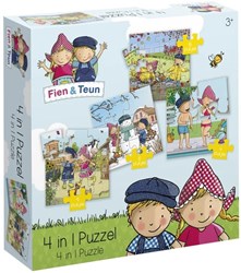 Fien and Teun 4 in 1 puzzles 19201