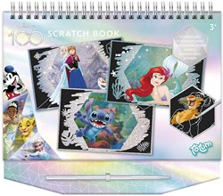 Totum Disney scratch book scratch art coloring book limited edition Disney 100