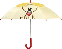 Simply umbrella Woezel & Pip yellow for children aged 3 and up