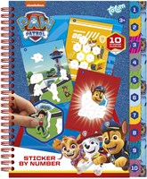 Totum Paw Patrol sticker book - educational toy coloring book with stickers