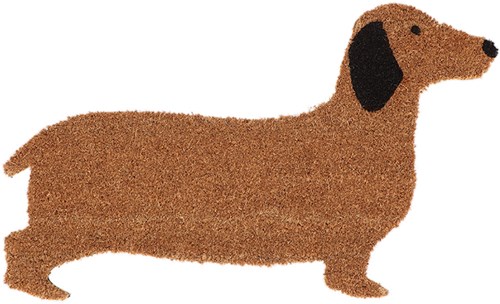Doormat dachshund - funny dog doormat for indoor and outdoor use