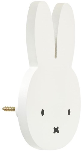 Bambolino Toys Miffy wall hook white - nursery accessory 13cm-2