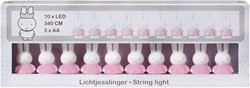 Mercis Miffy light chain pink. 0+