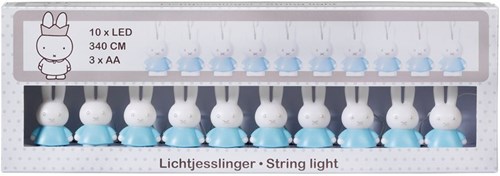 Bambolino Toys Nijntje light string blue - LED nursery decoration