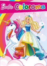 Barbie coloring book unicorn - Barbie coloring fun for kids