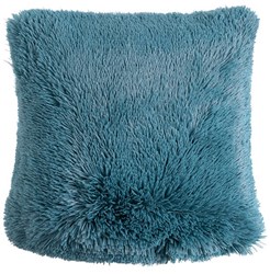 Bodrum cushion 45x45cm blue decorative pillow for living room or bedroom