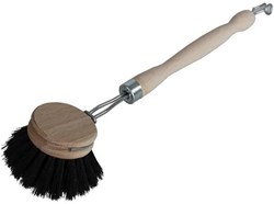 Cleany dish brush wood horsehair - sustainable cleaning brush