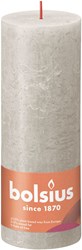 Bolsius Rustiek stompkaars 190/68 - Sandy Grey