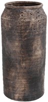 Cilgro vase brown ceramic modern decoration 57.5 cm luxury style