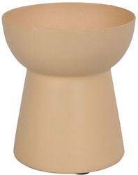 Countryfield metal vase salmon decoration 12cm multicolor
