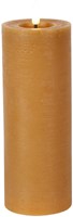 Countryfield LED pillar candle rustic XL amber 7.5x7.5x20cm decoration