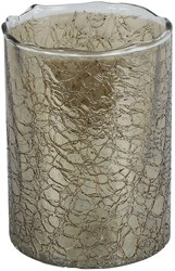 Countryfield tealight holder Clarice L brown decoration 15cm