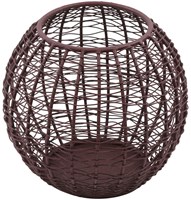Countryfield tealight holder metal Sabi M purple modern 14.5x14.5cm