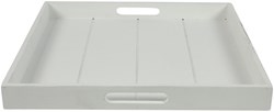 Countryfield toy tray square Claudina 40cm white plastic