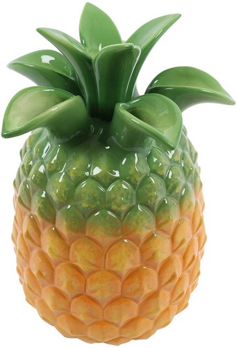 Countryfield toy vase pineapple multicolor 28cm decorative
