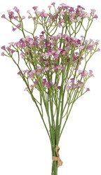 Countryfield artificial flower decoration Gypsophylla pink 63cm plastic