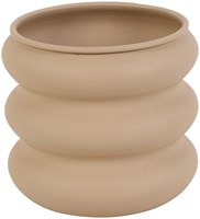 Countryfield vase decor Grayce S beige ceramic 16x16x15cm