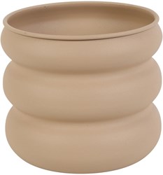 Countryfield vase decor Grayce M beige modern metal 20x20x18cm