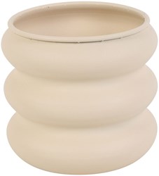 Countryfield vase decoration Grayce S cream earthenware 16x16x15cm