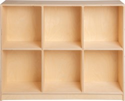 Van Dijk Toys wooden cupboard for The Hague block set / block cupboard (Childcare quality)
