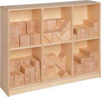 Van Dijk Toys wooden cupboard for The Hague block set / block cupboard (Childcare quality)-3