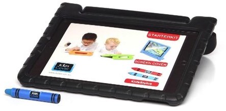 KidsCover iPad 10.2 kids case black set - case for children kidsproof