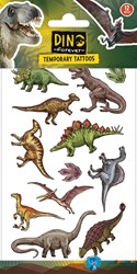 Totum dinosaur tattoos - temporary kids tattoos 12 pieces