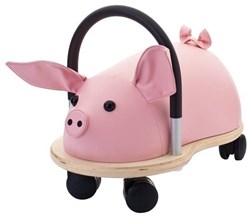 Wheelybug ride-on pig - toddler push car - small