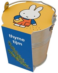 Nijntje educational toy herbs zinc bucket thyme multicolor